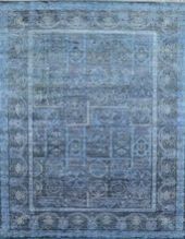 Wool Silk Art Silk Hand Knotted Rugs