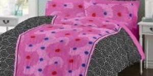 Cotton Double Bedsheet with 2 Pillow Covers