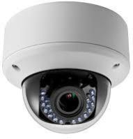 Vandal dome cameras.
