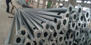Galvanized Street Light Pole