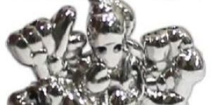 Sterling Silver Maa Durga Pendant