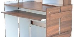 Laminated Study Table with Book Shelf