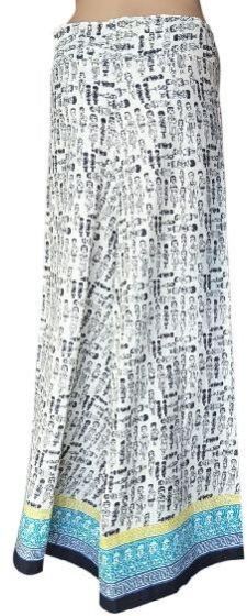 PRINTED COTTON PLAZZO