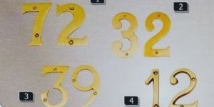 Brass Numerals