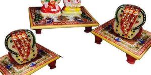 Marble Laxmi Ganesh Chowki