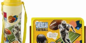 Jayco Yellow Lunch Box & Water Bottle Set