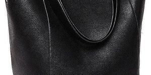 Black Leather Handbag