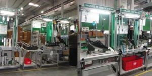 Car Door Handle Assembly Line