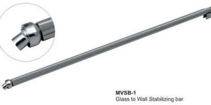 Wall to Glass Stabilizing Bar