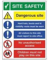 Safety And Instruction Signs