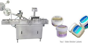 Vertical Single Side Labeling Machine
