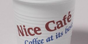 NICE CAFE DISPOSABLE GLASS