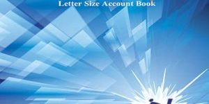 LETTER SIZE ACCOUNT BOOK