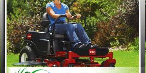 TORO SIT ON LAWN MOWER