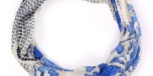 Sicily Pure Organic Hand Print Cashmere Scarf