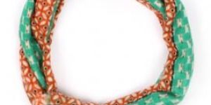 Willits Hand Print Pure Organic Cashmere Scarf