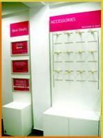 Aluminum Clip Frames Front Lit