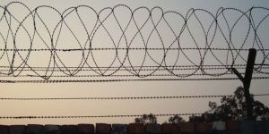 FENCING WITH SHARP BLADES