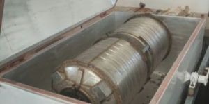 Closed Oven Types Rock N Roll Rotomoulding Machine