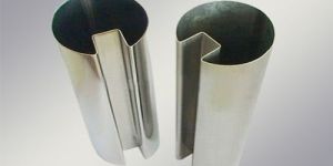 Stainless Steel Oval Single Slot Pipes