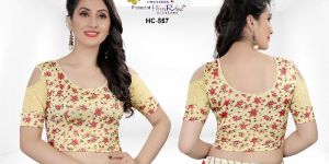 Ready Made Printed Designer Blouse