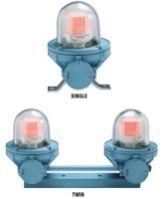 Twin Aviation Light fitting.