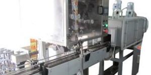Sleeve Label Applicator Machine with Shrink Tunnel