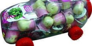 Roller Coaster Strawberry Car Chocolate Biscuit