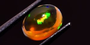 2.05 Ct. 100% Natural Welo Fire Ethiopian Opal Oval Cabochon Gemstone HB-203