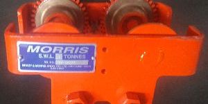 Non Sparking Geared Traveling Trolley