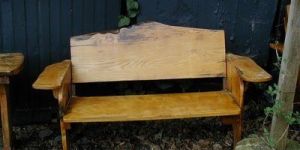 Reclaimed Wooden Bench