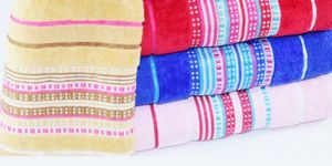 Solid Bath Towel Royal Jumping