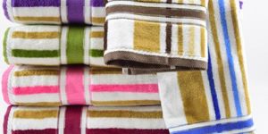 Banana Jubilee Striped Towel