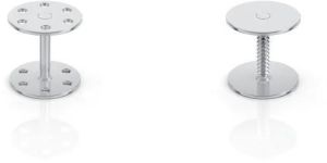 Round Plate Single Stem Chaplets