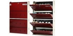 Metal Wall Mounted Shoe Stand