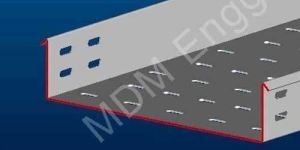 Perforated Cable Trays / Hot Dip Galvanized Cable Trays