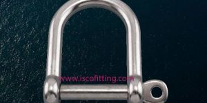 Stainless Steel Screw Pin Wide D Shackles
