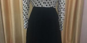 Formal Polka Dot Dress