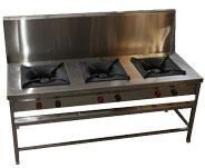 Three Burner Range