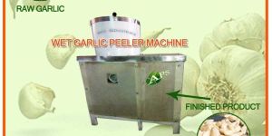 WET GARLIC PEELER MACHINE