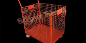 Handling Wire Mesh Trolley