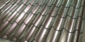 Tile Effect Metal Sheets