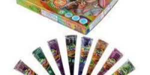 Instant Glitter Henna Cone