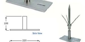 Horizontal Base Franklin Support