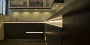 MATT PAINTED MODULAR KITCHEN