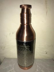Nickle Matt Finish Copper Wine Bottle