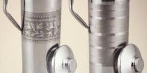 Copper Steel Embossed Luxury Fridge Bottle Jug