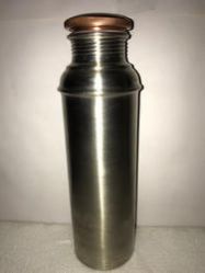 Nickle Matt Finish Plain Copper Bottle