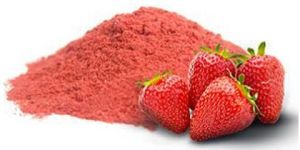 strawberry-powder
