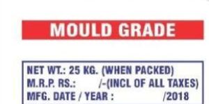 Mould Pottery Grade Plaster of Paris
